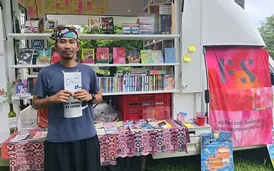 ‘สำลี Book Truck’ : อีกตัวตนของสำนักพิมพ์ ‘P.S.’ ที่ออกเดินทางเพื่อหาตัวตนของคนอื่น ๆ ทั่วประเทศ