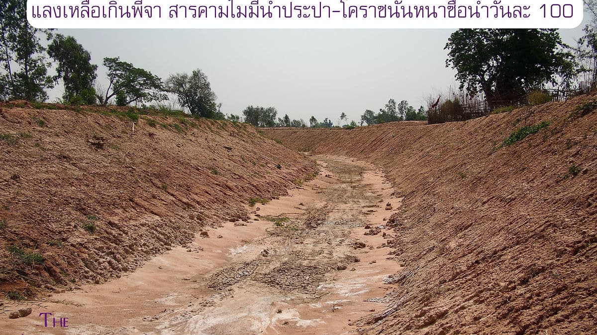แล้งเหลือเกินพี่จ๋า สารคามไม่มีน้ำประปา-โคราชนั้นหนาซื้อน้ำวันละ 100