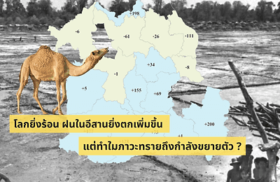 โลกร้อน ฝนในอีสานยิ่งตกเพิ่มขึ้น แต่ทำไมภาวะทะเลทราย ถึงกำลังขยายตัว?