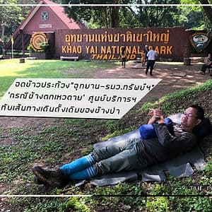 อดข้าวประท้วง "อุทยาน-รมว.ทรัพย์ฯ"ช้างตกเหวตาย ศูนย์บริการนักท่องเที่ยว-หน่วยอุทยาน ทับเส้นทางช้าง