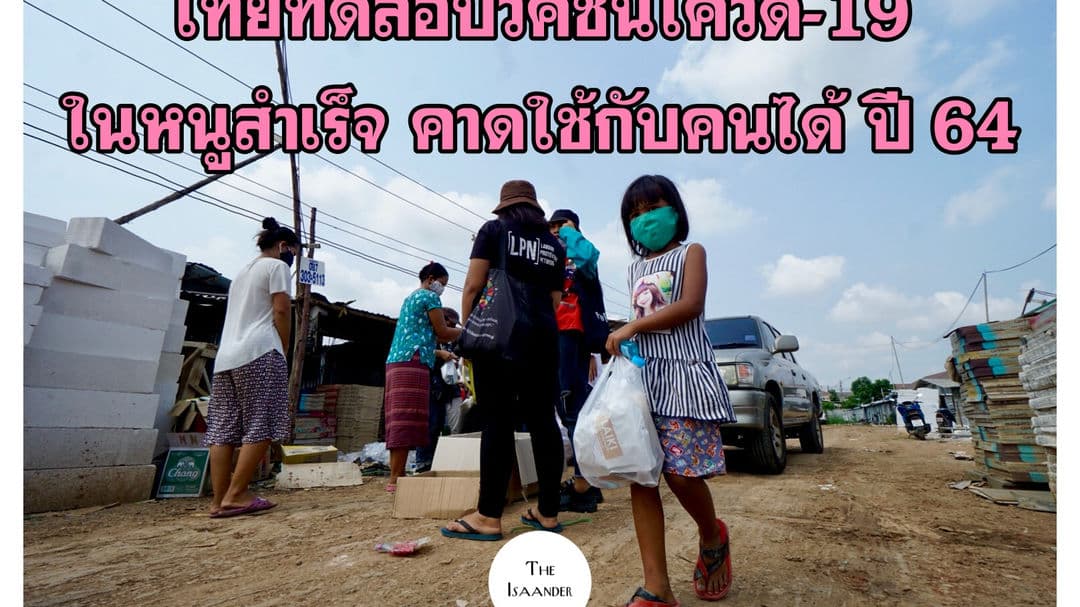ไทยทดลองใช้วัคซีนโควิด-19 กับหนูสำเร็จ คาดทันใช้กับคนปี 64